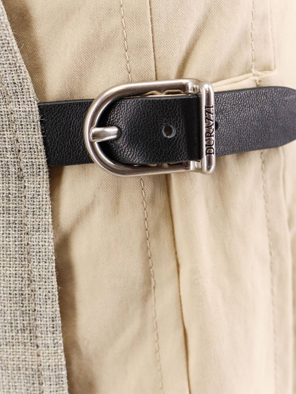 DURAZZI MILANO  Kilt Bicolore Grigio in Lana-Cotone per Donna DURAZZI MILANO Qualità