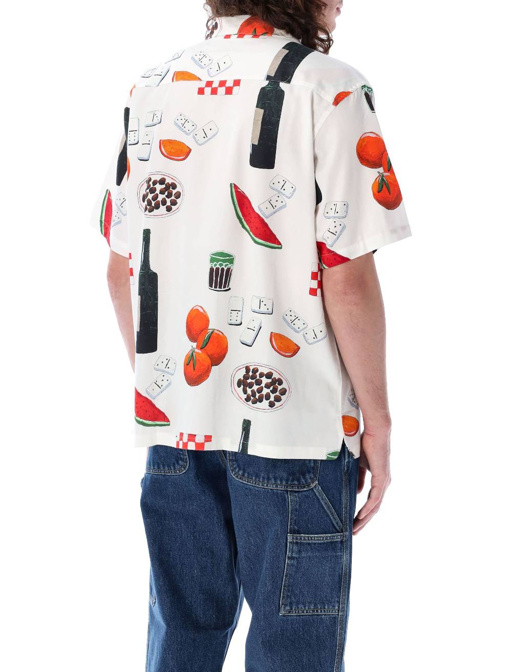 CARHARTT WIP  Camicia da Cena Bianca Fantasia Uomo CARHARTT WIP Pezzi Unici