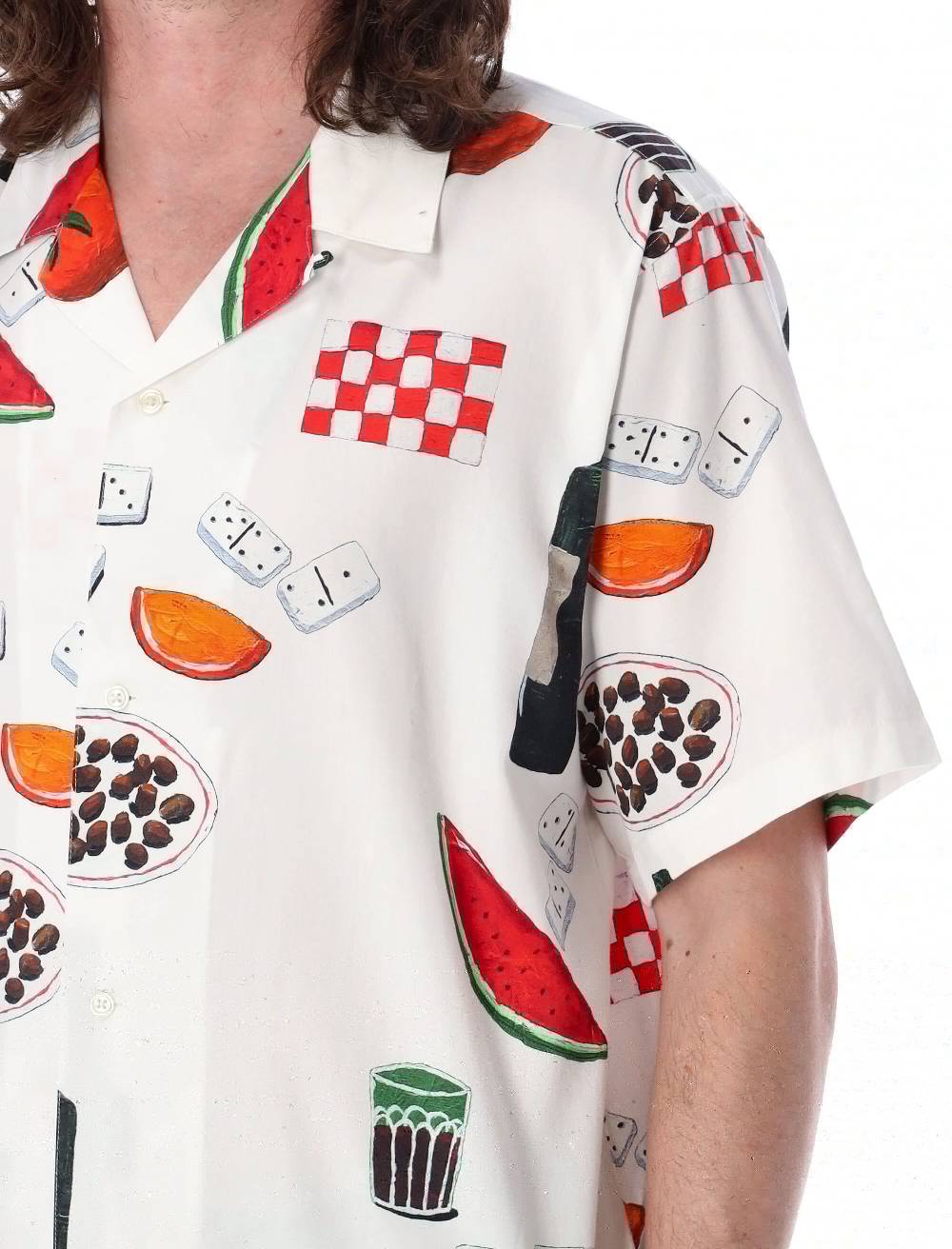CARHARTT WIP  Camicia da Cena Bianca Fantasia Uomo CARHARTT WIP Pezzi Unici