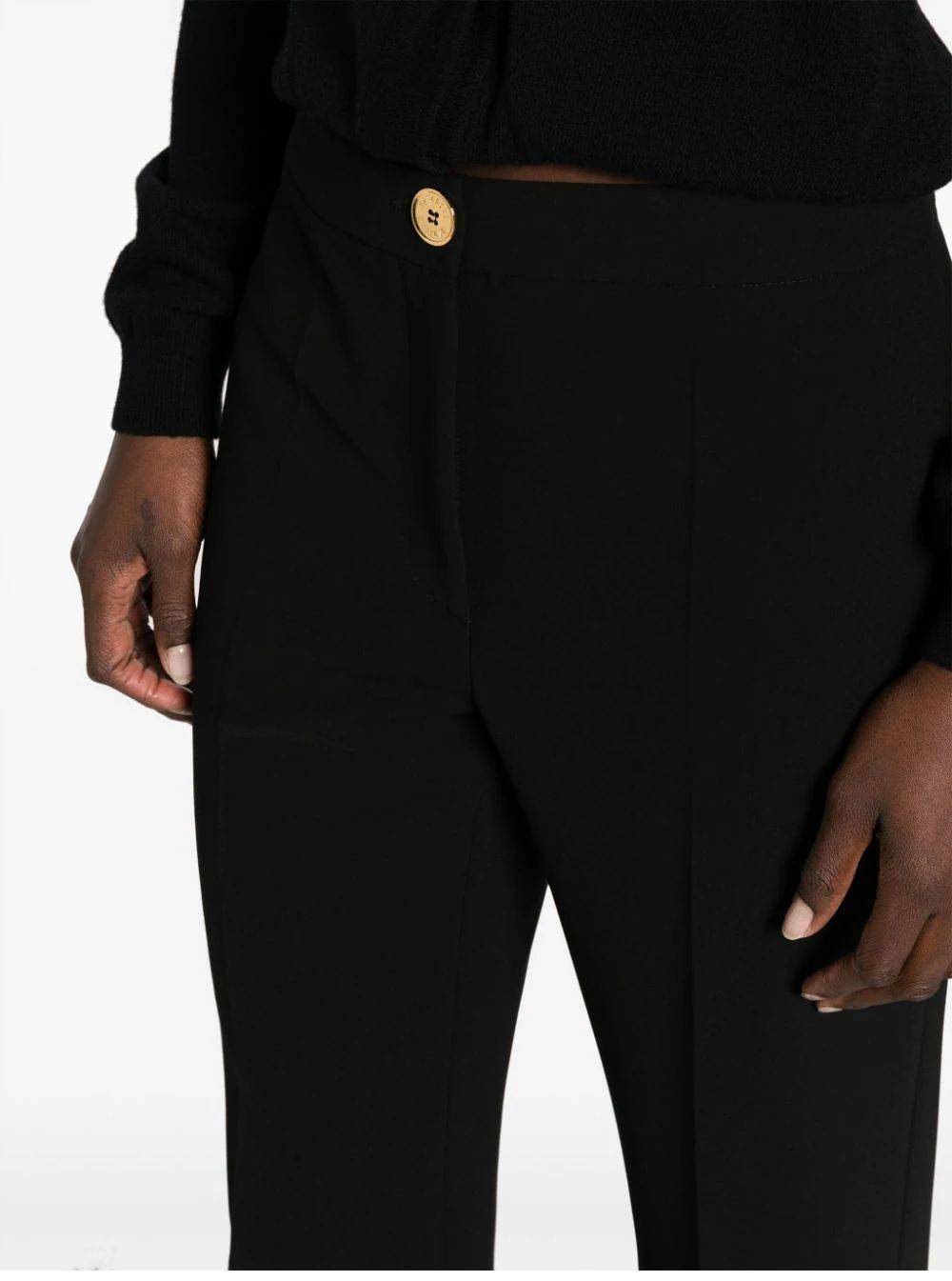 MOSCHINO  Pantaloni Eleganti Neri MOSCHINO da Donna Qualità Garantita