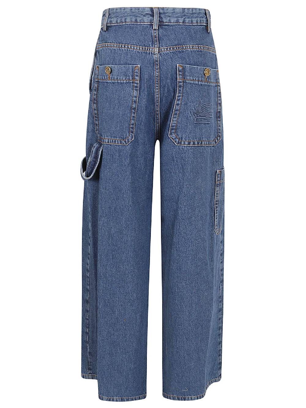 ETRO  Jeans Denim Cotone Regular Fit Multicolore ETRO da Donna Fino Al -60%