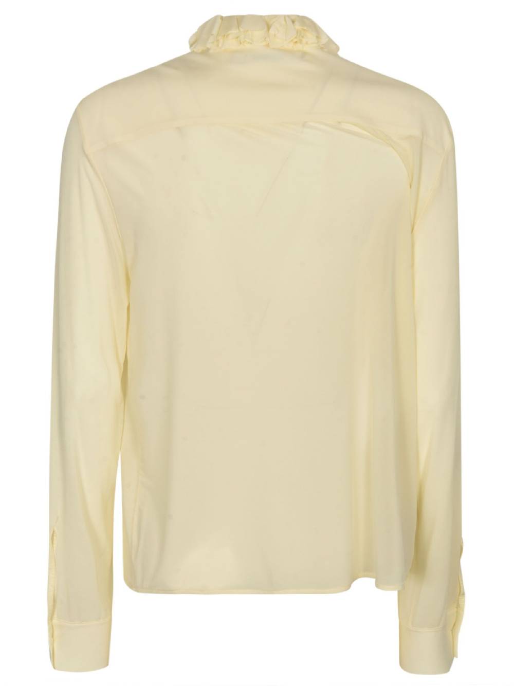 PHILOSOPHY DI LORENZO SERAFINI  Camicia Avorio con Ruche da Donna Philosophy Affare Del Giorno