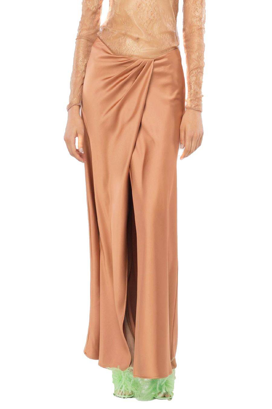PINKO  Gonna PINKO marrone in viscosa per donna Hotsell