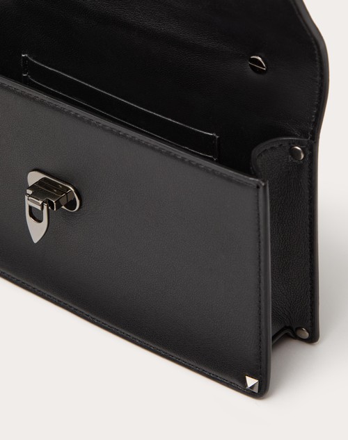 Red Valentino MINI BORSA A MANO ROCKSTUD IN VITELLO Affare Del Giorno
