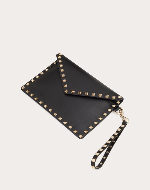 Red Valentino POUCH ROCKSTUD IN VITELLO Economico