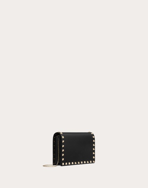 Red Valentino POUCH CON CATENA ROCKSTUD IN VITELLO Saldi