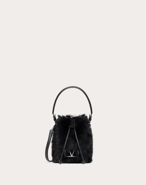 Red Valentino MINI BORSA A SECCHIELLO VLOGO SIGNATURE IN MONTONE Hotsell