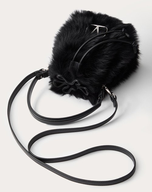 Red Valentino MINI BORSA A SECCHIELLO VLOGO SIGNATURE IN MONTONE Hotsell