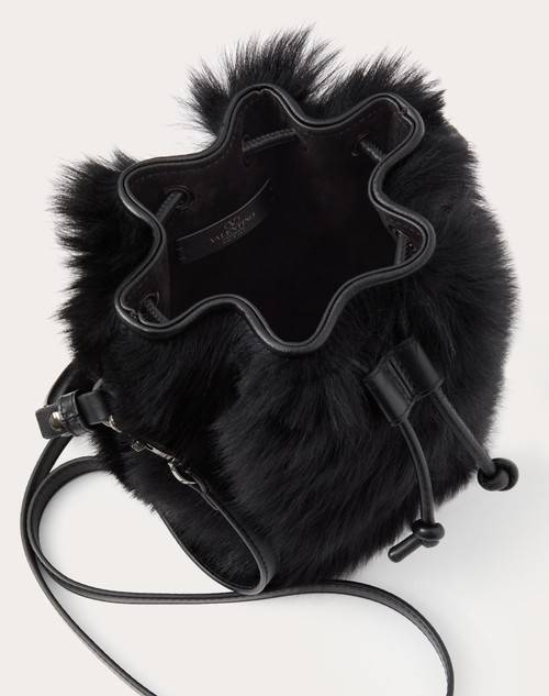 Red Valentino MINI BORSA A SECCHIELLO VLOGO SIGNATURE IN MONTONE Hotsell