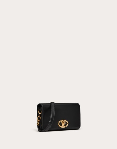 Red Valentino PORTAFOGLIO CON TRACOLLA VLOGO THE BOLD EDITION IN NAPPA In Saldo