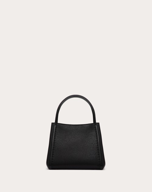 Red Valentino BORSA A MANO PICCOLA VALENTINO GARAVANI ALLTIME IN VITELLO GRANATO In Linea
