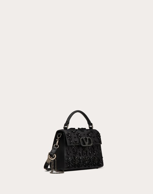 Red Valentino BORSA A MANO MINI VALENTINO GARAVANI VSLING RICAMATA Spedizione Gratuita