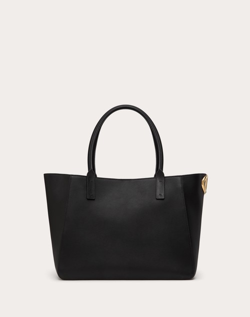 Red Valentino BORSA SHOPPING VLOGO SIDE IN VITELLO NAPPATO Vendita Economica