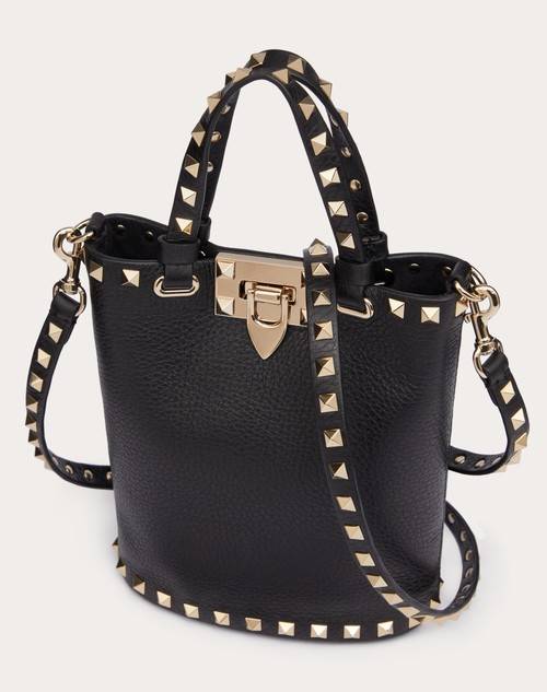 Red Valentino POUCH CON TRACOLLA ROCKSTUD IN VITELLO GRANATO I Più Venduti