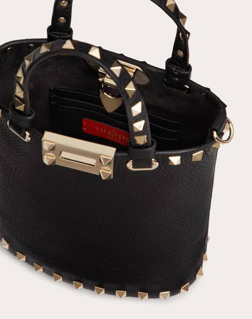 Red Valentino POUCH CON TRACOLLA ROCKSTUD IN VITELLO GRANATO I Più Venduti