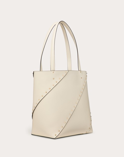 Red Valentino BORSA SHOPPING VALENTINO GARAVANI VALENTINO GARAVANI ROCKSTUD WISPY IN VITELLO Qualità