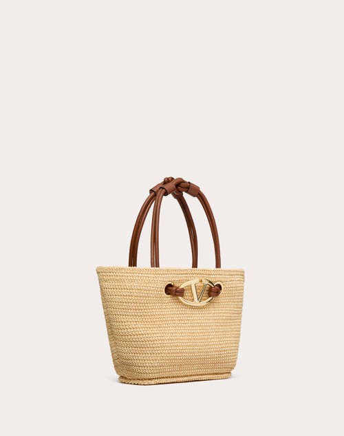 Red Valentino BORSA SHOPPING PICCOLA VALENTINO GARAVANI ESCAPE IN RAFIA Promozione