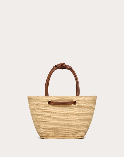 Red Valentino BORSA SHOPPING PICCOLA VALENTINO GARAVANI ESCAPE IN RAFIA Promozione