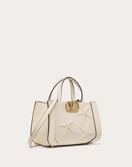 Red Valentino BORSA PICCOLA A MANO VALENTINO GARAVANI ESCAPE IN RAFIA CON RICAMO Negozi Online