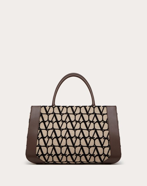 Red Valentino BORSA MEDIA A MANO VLOGO SIGNATURE TOILE ICONOGRAPHE Shopping Online