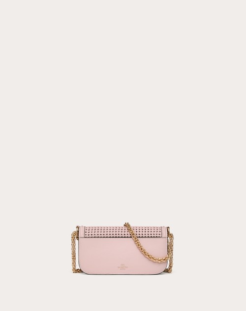 Red Valentino BORSA PICCOLA A SPALLA VALENTINO GARAVANI LOCÒ IN PELLE INTRECCIATA Sconto