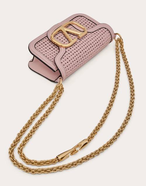 Red Valentino BORSA PICCOLA A SPALLA VALENTINO GARAVANI LOCÒ IN PELLE INTRECCIATA Sconto