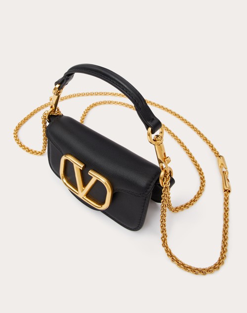 Red Valentino BORSA MICRO CON CATENA VALENTINO GARAVANI LOCÒ IN VITELLO In Saldo