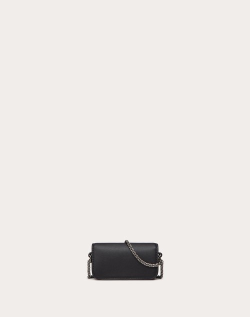 Red Valentino BORSA MICRO CON CATENA VALENTINO GARAVANI LOCÒ CON LOGO GIOIELLO Nuova