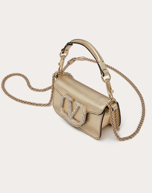 Red Valentino BORSA MICRO CON CATENA VALENTINO GARAVANI LOCÒ CON LOGO GIOIELLO Moda