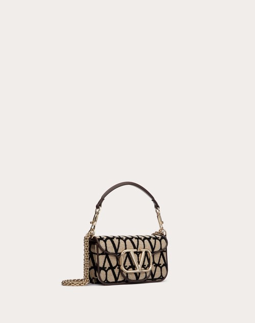 Red Valentino BORSA PICCOLA A SPALLA VALENTINO GARAVANI LOCÒ TOILE ICONOGRAPHE Italia