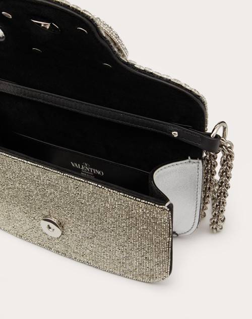 Red Valentino BORSA PICCOLA A SPALLA VALENTINO GARAVANI LOCÒ RICAMATA Qualità