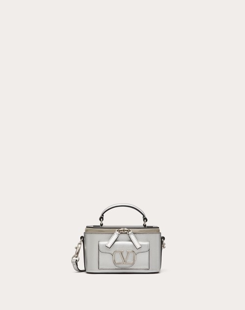 Red Valentino MINI BORSA A MANO LOCÒ IN VITELLO METALLIZZATO Pezzi Unici