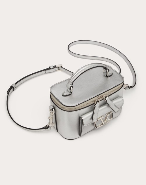 Red Valentino MINI BORSA A MANO LOCÒ IN VITELLO METALLIZZATO Pezzi Unici
