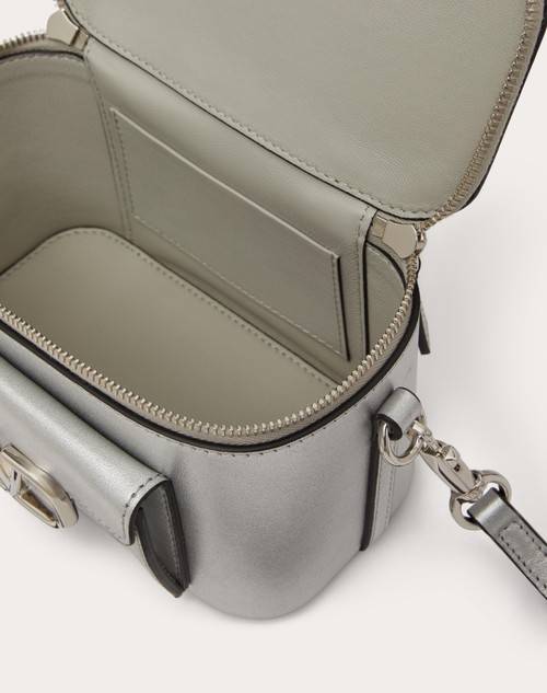 Red Valentino MINI BORSA A MANO LOCÒ IN VITELLO METALLIZZATO Pezzi Unici