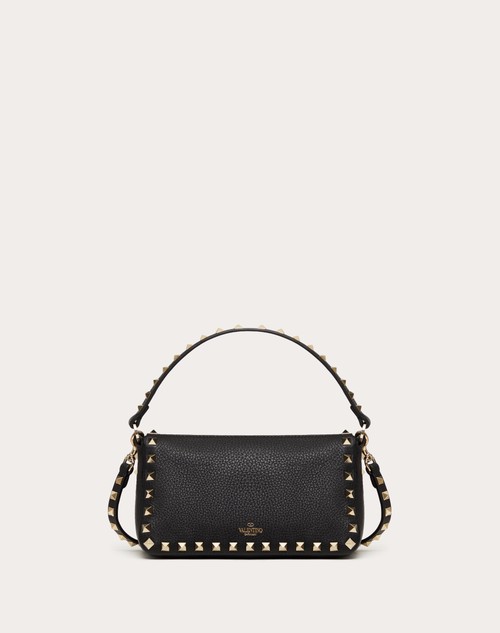 Red Valentino BORSA PICCOLA A TRACOLLA ROCKSTUD IN VITELLO GRANATO Affare Del Giorno