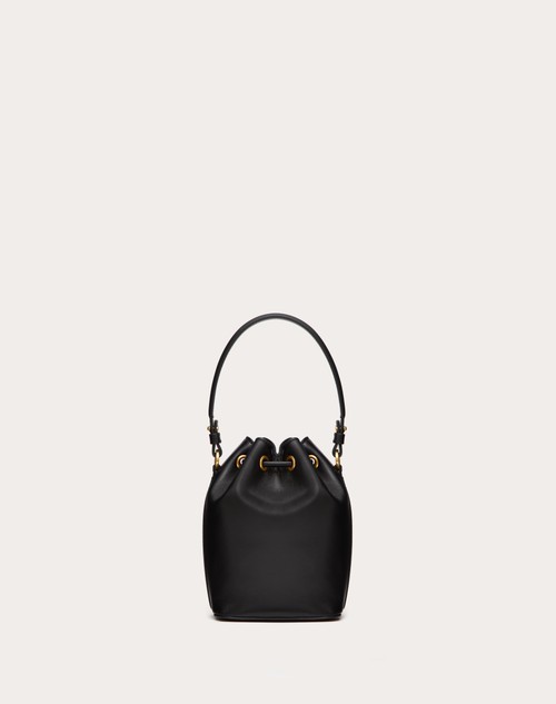 Red Valentino MINI BORSA A SECCHIELLO VLOGO SIGNATURE IN NAPPA In Vendita