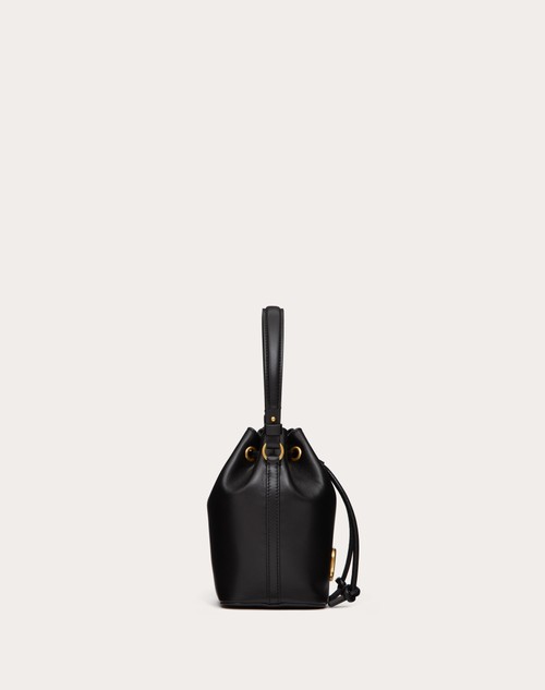 Red Valentino MINI BORSA A SECCHIELLO VLOGO SIGNATURE IN NAPPA In Vendita