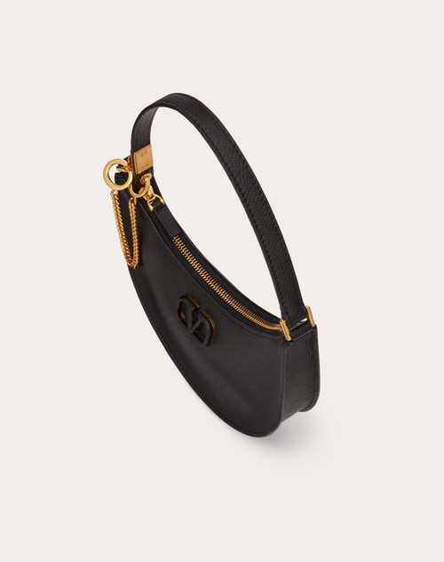 Red Valentino MINI HOBO VLOGO SIGNATURE IN VITELLO GRANATO Vendita Economica