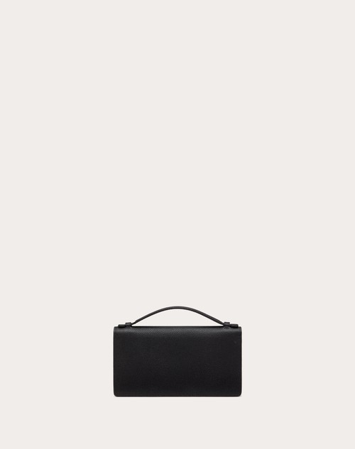 Red Valentino PORTAFOGLIO CON CATENA VLOGO SIGNATURE IN VITELLO GRANATO Qualità