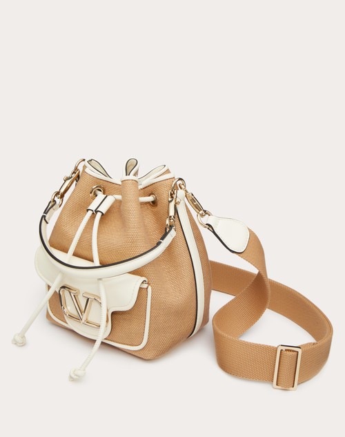 Red Valentino BORSA A SECCHIELLO LOCÒ IN RAFIA Promozione Limitata