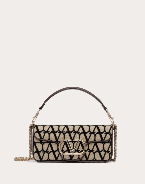 Red Valentino BORSA A SPALLA VALENTINO GARAVANI LOCÒ TOILE ICONOGRAPHE Affare Del Giorno