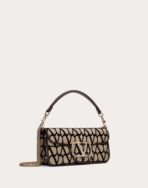 Red Valentino BORSA A SPALLA VALENTINO GARAVANI LOCÒ TOILE ICONOGRAPHE Affare Del Giorno