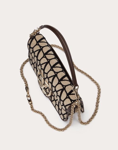 Red Valentino BORSA A SPALLA VALENTINO GARAVANI LOCÒ TOILE ICONOGRAPHE Affare Del Giorno