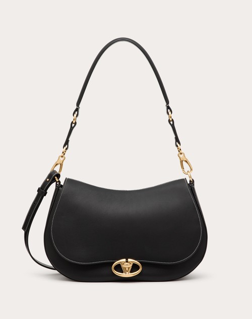 Red Valentino BORSA A SPALLA MEDIA VALENTINO GARAVANI OHVAL IN VITELLO NAPPATO Moda
