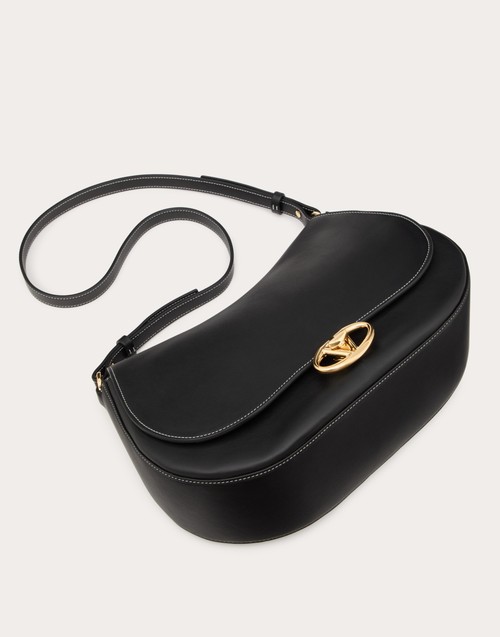 Red Valentino BORSA A SPALLA MEDIA VALENTINO GARAVANI OHVAL IN VITELLO NAPPATO Moda