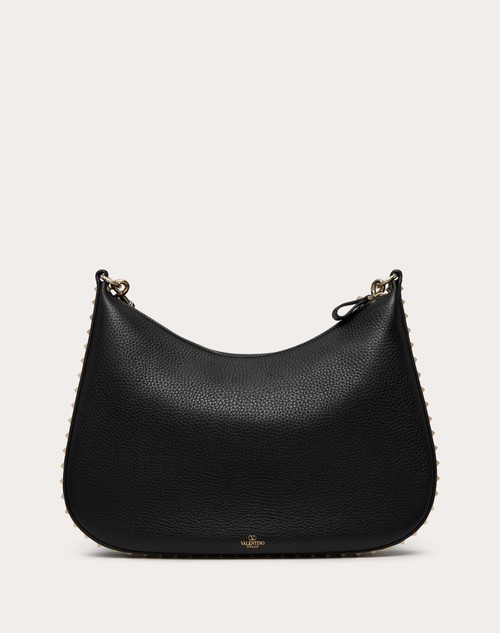 Red Valentino HOBO VALENTINO GARAVANI ROCKSTUD IN VITELLO GRANATO Novità