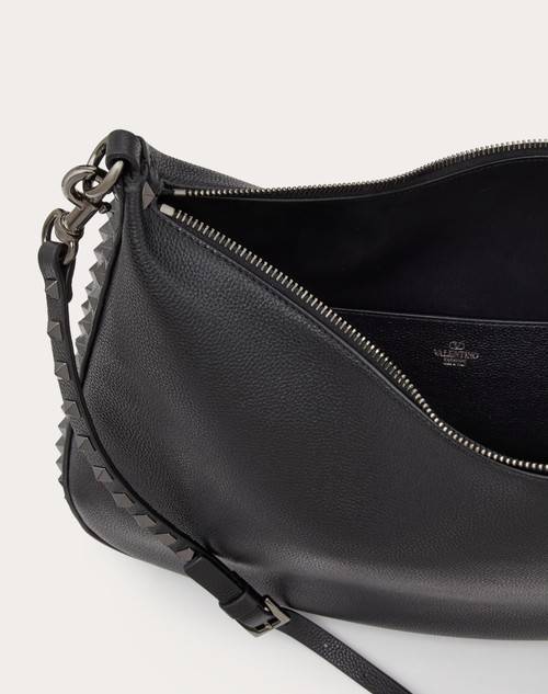 Red Valentino HOBO ROCKSTUD IN VITELLO GRANATO Presa