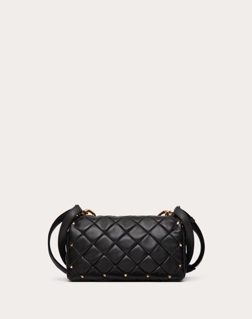 Red Valentino BORSA VALENTINO GARAVANI ROCKSTUD SPIKE IN NAPPA PATCHWORK Saldi