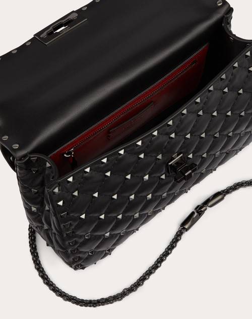 Red Valentino BORSA MEDIA ROCKSTUD SPIKE IN NAPPA I Più Venduti