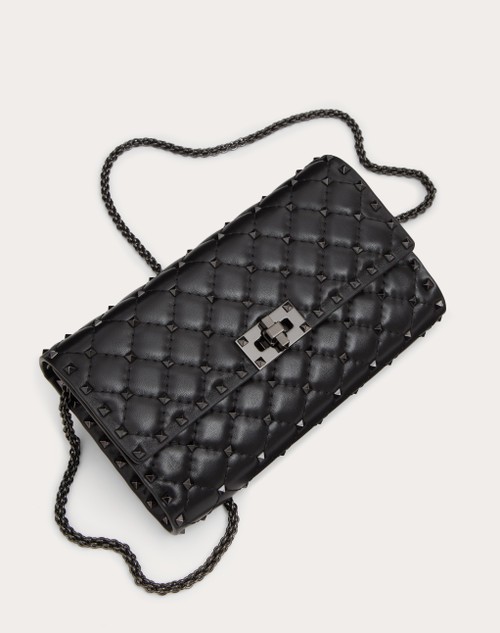 Red Valentino BORSA A TRACOLLA ROCKSTUD SPIKE IN NAPPA Nuova
